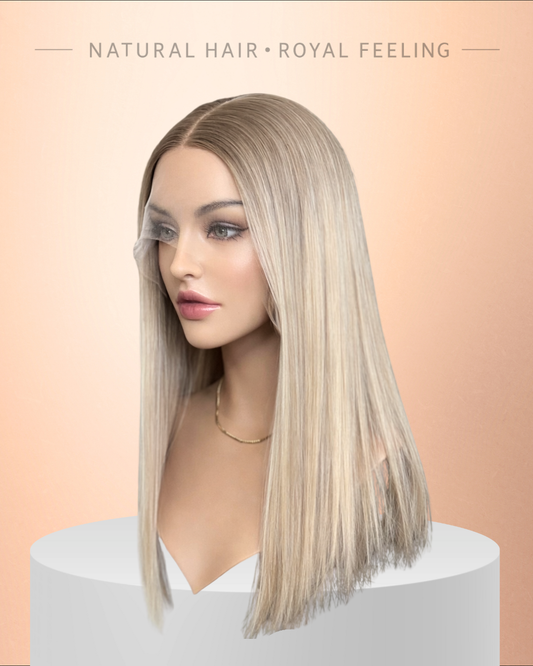 במלאי! דגם 019 בלונד בז' פנינה