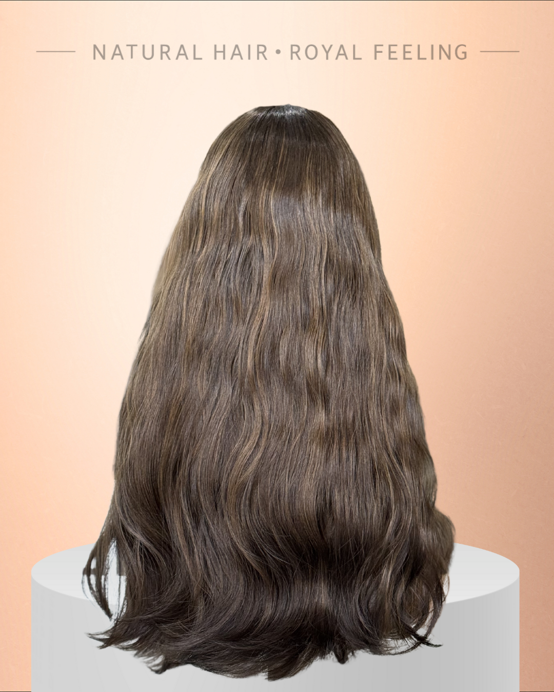 דגם 015 חום טבעי עם גוונים עדינים