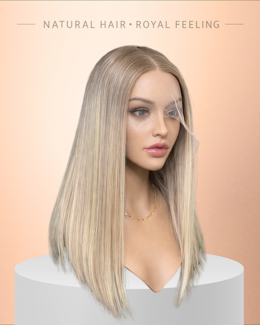 במלאי! דגם 019 בלונד בז' פנינה