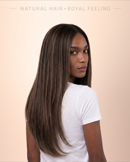 In stock! Model 021 - Brown with Subtle Ash Blonde Highlights