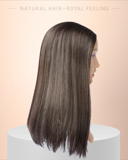 In stock! Model 021 - Brown with Subtle Ash Blonde Highlights