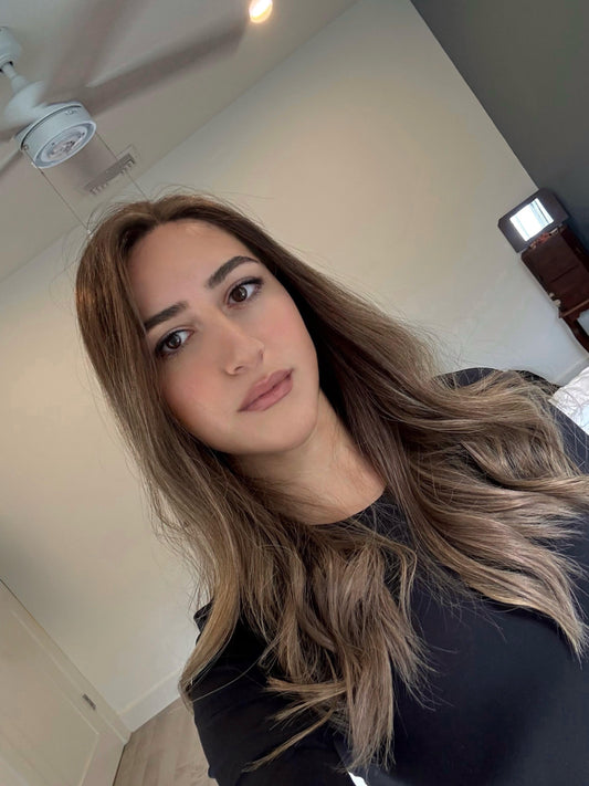 לייס טופ, חום בהיר עם גוונים בז